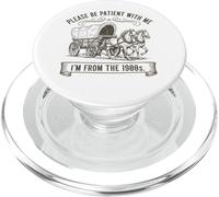 s'il Vous plaît, Soyez Patient avec Moi, Je Viens du Boomer des années 1900 PopSockets PopGrip pour MagSafe