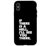 s'il y a Un Enfer, Je Vous verrai là-Bas Coque pour iPhone X/XS