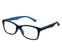 SILAC - Black & Blue 7095 - Lunettes loupe - Pour Femme et Homme Légères et Résistantes - Dioptrie +2,50 - Bleu
