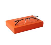 SILAC - Lunettes loupes pour homme et femme - Lunettes de lecture Black Metal 7097 - monture métal gris foncé sans nickel avec branches flex - dioptrie +2,50