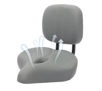 Silaire De Vélo De Confort - Sele De Vélo Surdimensionnée, Siège Passager du Passage À L'évitement, Coussin en Mousse À Mémoire De Mémoire | Selle Rembourrée Large avec Dossier, Support Doux Absorban