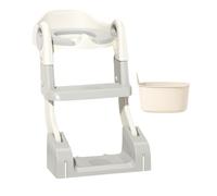 Silaire d'entraînement au petit pot - Toilet pour tout-bas ajusté, chaise de échelle pliable | Tabouret de pas de bébé antidérapant avec main courante, entraîneur de toilette pour ergonomiques
