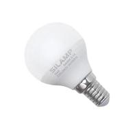 SILAMP Ampoule LED E14 8W 220V G45 300° - Blanc Chaud 2300K - 3500K