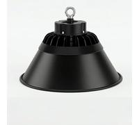 SILAMP Cloche LED Industrielle 150W 120° NOIR - Blanc Neutre 4000K - 5500K