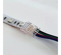SILAMP Connecteur Simple pour Ruban LED RGB 10mm IP20