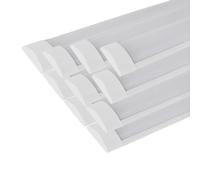 SILAMP Pack de 10 - Réglette LED 150cm 60W - Blanc Neutre 4000K - 5500K