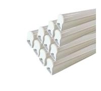 SILAMP Pack de 10 - Tube néon LED 120cm T5 18W - Blanc Froid 6000K - 8000K