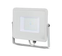 SILAMP Projecteur LED Extérieur 50W IP65 BLANC Garantie 5 ans - Blanc Neutre 4000K - 5500K