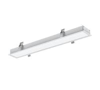 SILAMP Réglette Encastrable LED 120cm 35W Blanc (Lot de 5) - Blanc Chaud 2300K - 3500K