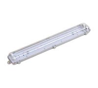 SILAMP Réglette étanche double pour tube LED T8 120cm IP65 (boitier vide)