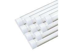 SILAMP Réglette LED 60cm 18W (Pack de 10) - Blanc Neutre 4000K - 5500K