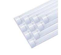 SILAMP Réglette LED 90cm 24W (Pack de 10) - Blanc Froid 6000K - 8000K