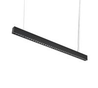 SILAMP Réglette Suspendue LED 120cm 35W Noir - Blanc Neutre 4000K - 5500K