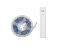 SILAMP Ruban à piles 2M 30LED/m avec détecteur, 3000k