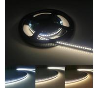 SILAMP Ruban LED 12V 5M 2835 IP20 240LED/m - Blanc Chaud 2300K - 3500K