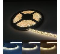 SILAMP Ruban LED 12V 5M 2835 IP44 120LED/m - Blanc Chaud 2300K - 3500K