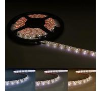 SILAMP Ruban LED 12V 5M 2835 IP44 60LED/m - Blanc Chaud 2300K - 3500K