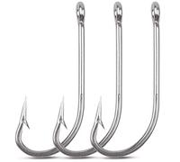 SILANON O'Shaughnessy Lot de 45 hameçons de pêche en acier inoxydable pour eau douce