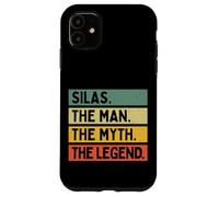 Silas The Man The Myth The Legend Citation Humoristique personnalisée Coque pour iPhone 11