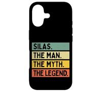 Silas The Man The Myth The Legend Citation Humoristique personnalisée Coque pour iPhone 17