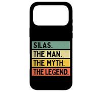 Silas The Man The Myth The Legend Citation Humoristique personnalisée Coque pour iPhone 17 Pro Max