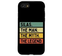 Silas The Man The Myth The Legend Citation Humoristique personnalisée Coque pour iPhone SE (2020) / 7/8