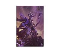 SILATSAWTU Poster décoratif sur toile de Donjons et Dragons Master's Guide Game - Poster mural moderne pour chambre à coucher - 20 x 30 cm