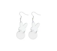 Silber Ohrringe Damen 925 Creolen Klein Ostern Ohrringe Mädchen Ohrringe Ohrringe Blüten (D, One Size)