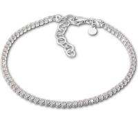 SilberDream 18-21cm bracelet zirconium scintillant argent blanc femmes bijoux D2SDA1028W
