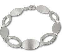 SilberDream 18,5cm bracelet en argent Grazie argent mat femmes bijoux de bras D2SDA408