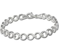 SilberDream 19,5cm bracelet en argent mat Circle argent Femme Bijoux de bras D2SDA431