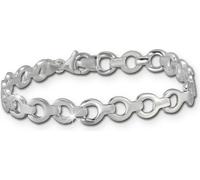 SilberDream 19cm bracelet en argent rond mat argenté dames bijoux de bras D2SDA439J