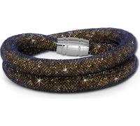 SilberDream 20cm bracelet dames or mini cristaux acier inoxydable nylon D2SDA051N0