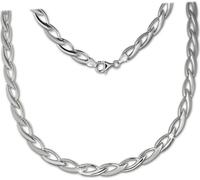 SilberDream 44,5cm Collier Tresse argent mat Femme Collier D2SDK438J