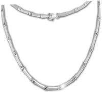 SilberDream 46cm Collier Chaîne zircon mat Argent Femme Bijoux D2SDK436W