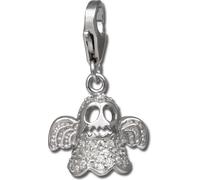 SilberDream 925 Charm fantôme argent véritable pendentif blanc zircon D2FC3143