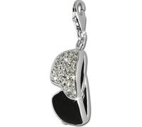 SilberDream 925 Charm lunettes de soleil LADY pendentif argent noir zircon D2FC656