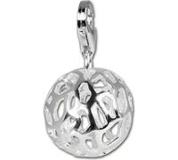 SilberDream 925 Charm motif boule en argent véritable Pendentif blanc D2FC801