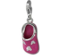 SilberDream 925 Charm sabot pendentif argent 925 émaillé rose D2FC871P