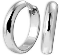 SilberDream argenté SilberDream boucles d'oreilles femmes 925 argent créoles SDO4431J