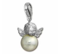 Silberdream Bijoux À Breloques 925 Bracelet En Argent Véritable Pendentif Ange Perle Fc243w