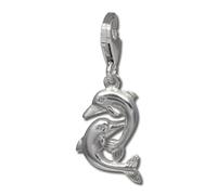 Silberdream Bijoux À Breloques Bracelet En Argent Véritable 925 Pendentif 2 Dauphins Fc729i
