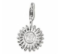 Silberdream Bijoux À Breloques Pendentif En Argent Véritable 925 Zircone Soleil Blanc Fc223w