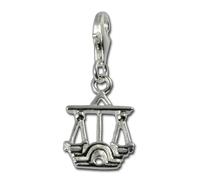 Silberdream Bijoux Charme 925 Argent Véritable Pendentif Balance Signe FC7110