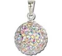 SilberDream Bijoux pour femmes Pendentif zirconium argent blanc GSH101