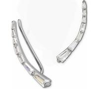 SilberDream blanc Boucles d'oreilles Ear Cuff zirconias allongés Argent Colliers d'oreilles GSO457W