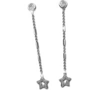 SilberDream blanc Boucles d'oreilles étoile zirconium Femme 925 Argent Boucles d'oreilles GSO480W