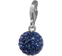 SilberDream bleu Charm boule zirconium femmes 925 argent Charms pendentif GSC220B