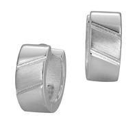 Silberdream Boucles Doreilles 14mm Bijoux Femme Boucles Doreilles Créoles Argent 925 Taillées Sdo387j