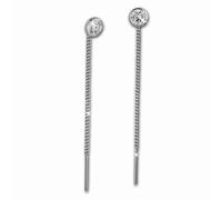 Silberdream Boucles Doreilles 3mm Pour Femme Boucles Doreilles En Argent 925 Zircone Blanc Sdo5963w